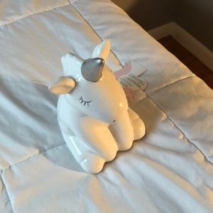 Girls unicorn piggy bank